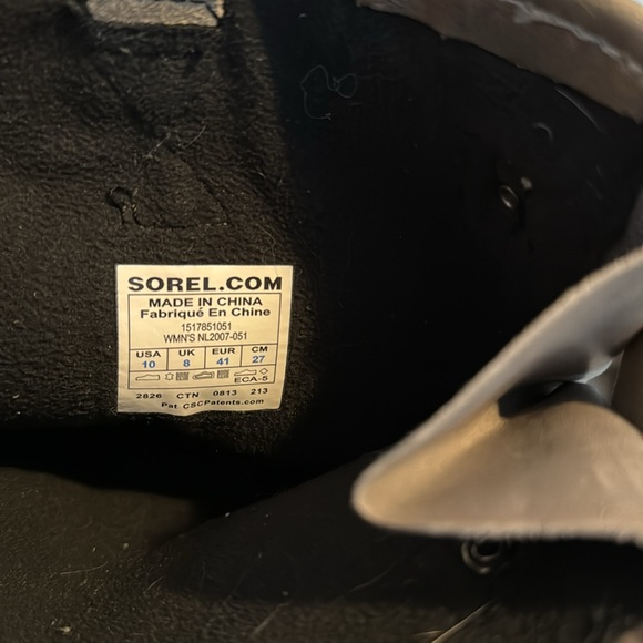 Women’s Sorel Slimpack Boots. Size 10. Pre owned. - Picture 10 of 10